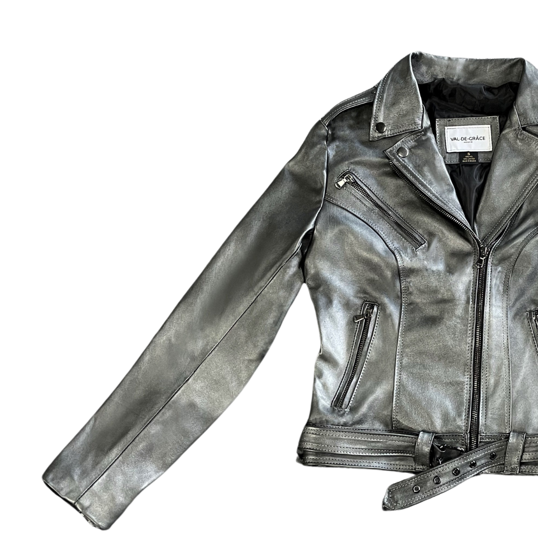 Biker No. 1 slim antimonio